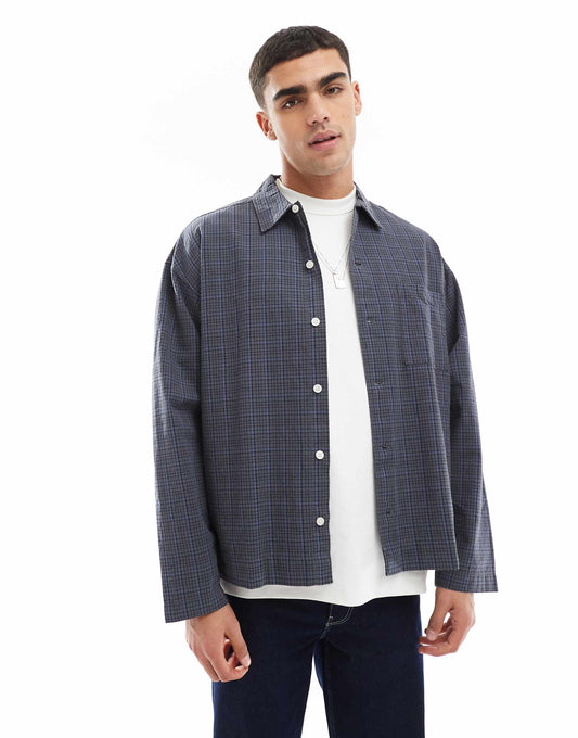 Boxy Check Shirt
