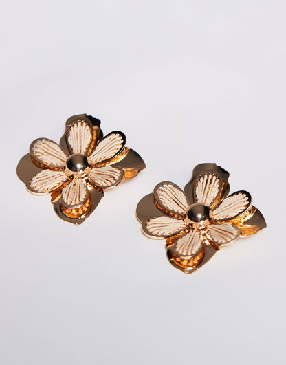 Aurrora Statement Floral Earrings