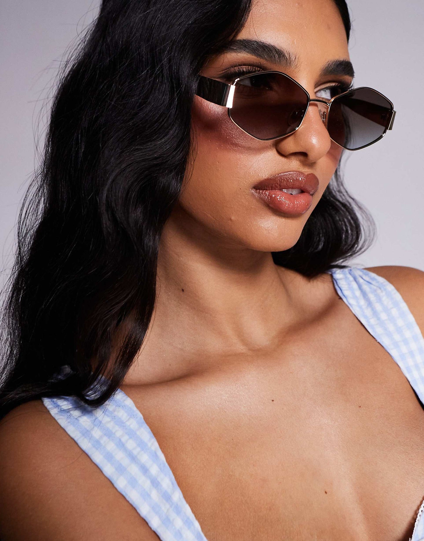 Rilibaen Slim Hex Sunglasses