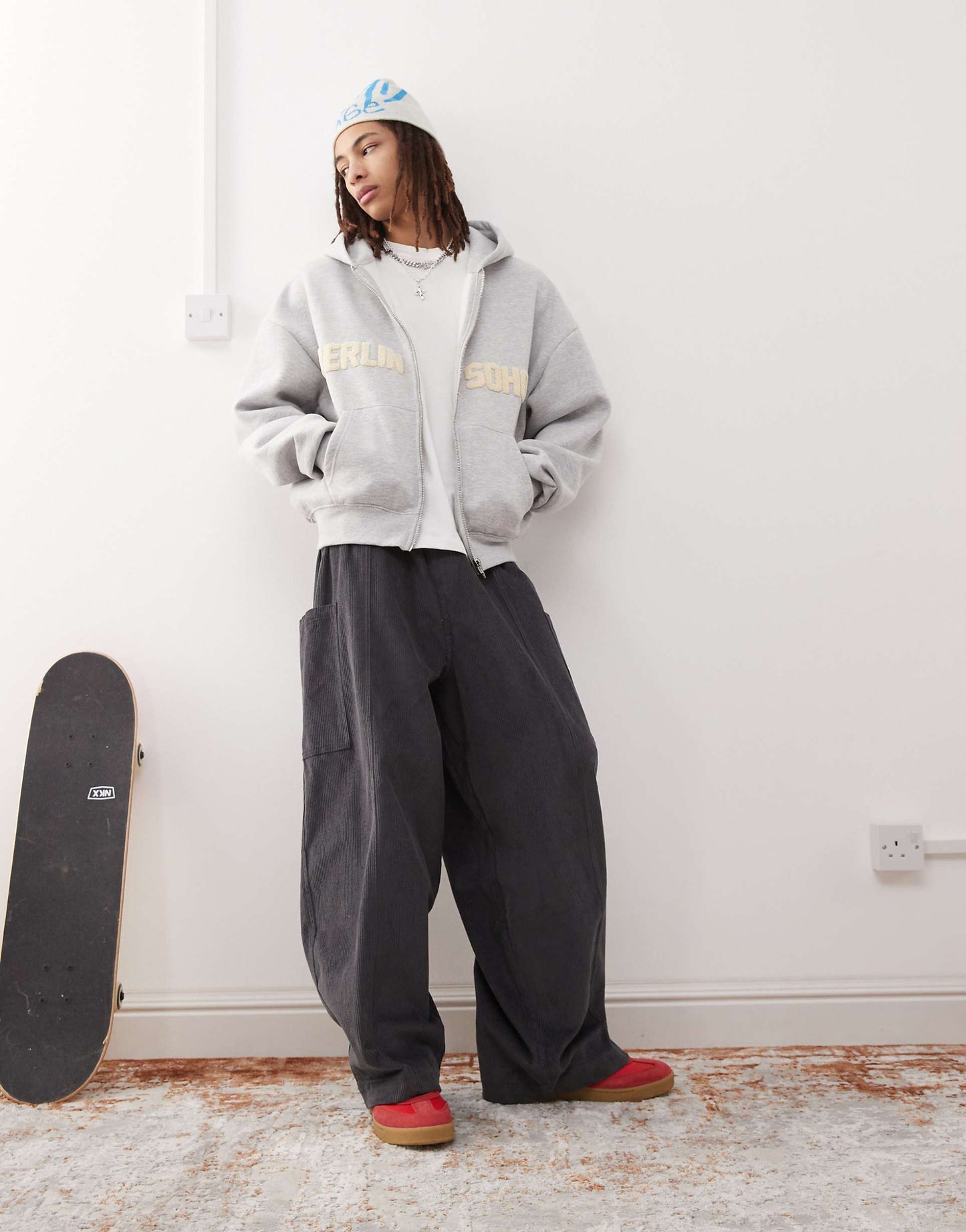 Soho Logo Zip Hoodie