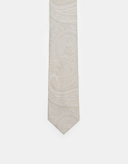 Paisley Print Tie