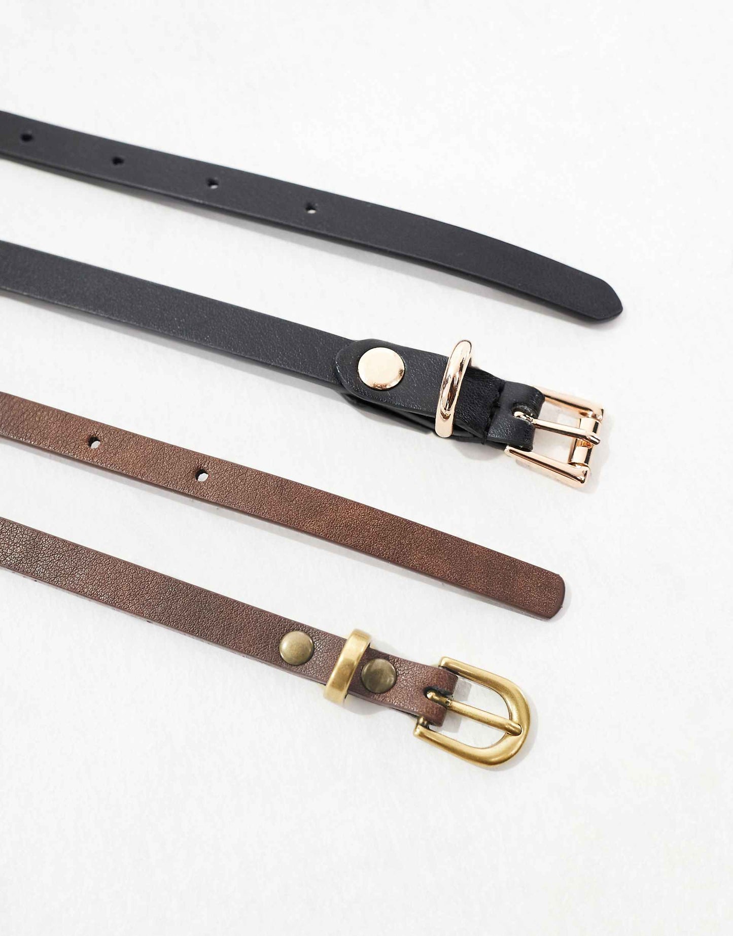 Pack Of 2 Skinny Waist And Hip Belts