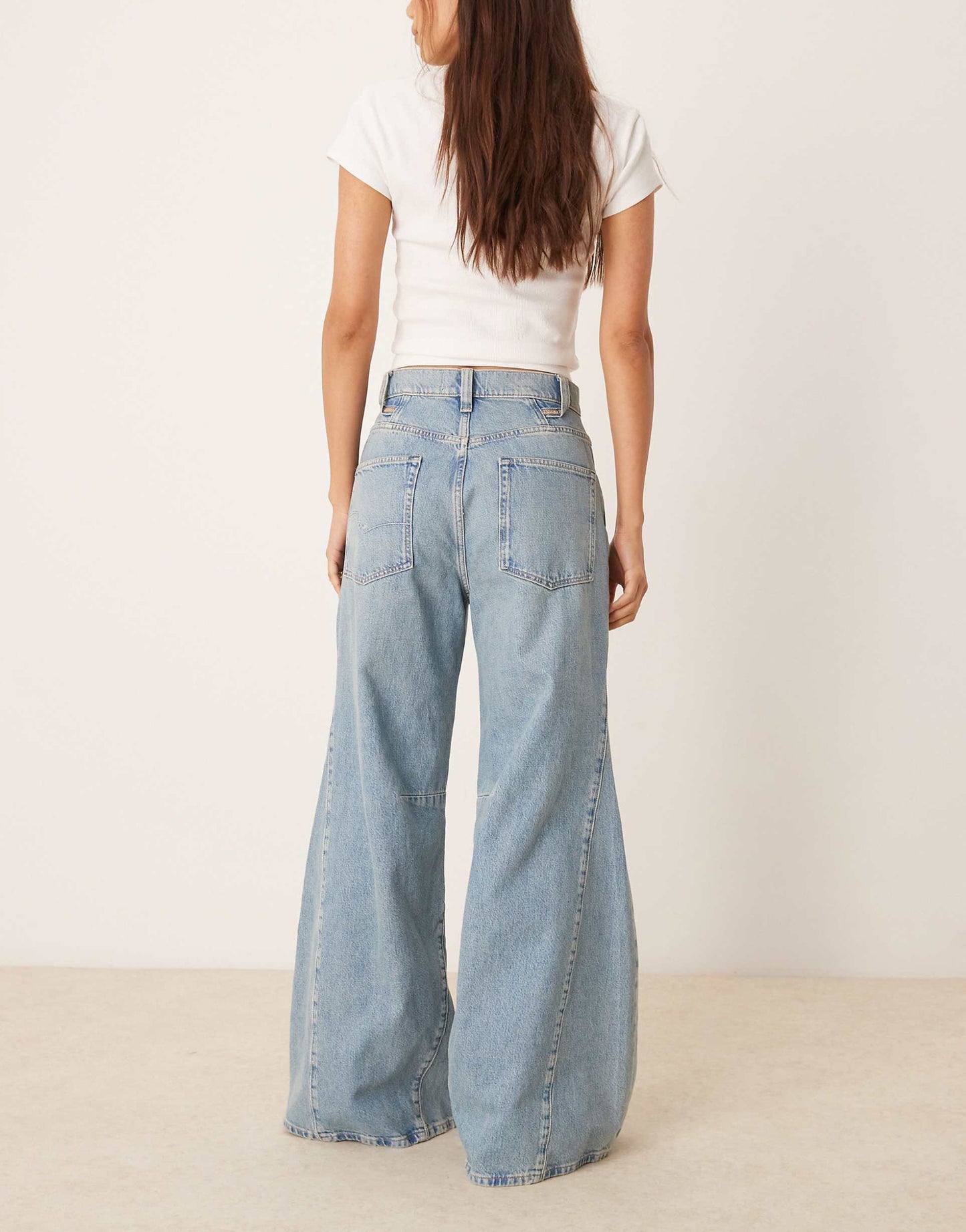 Eden High Waist Slouchy Flared Jean
