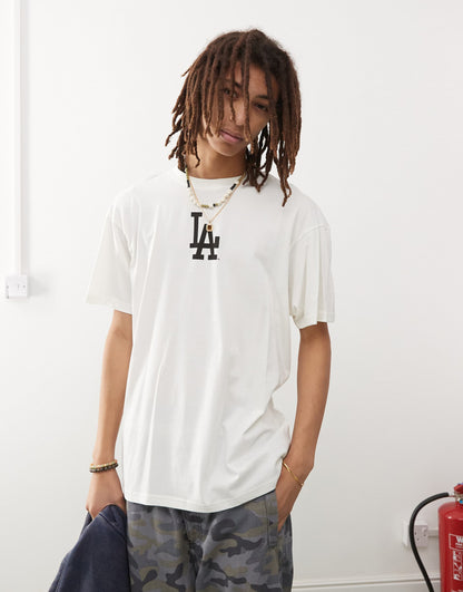 La Dodgers Back Print Boxy T-Shirt