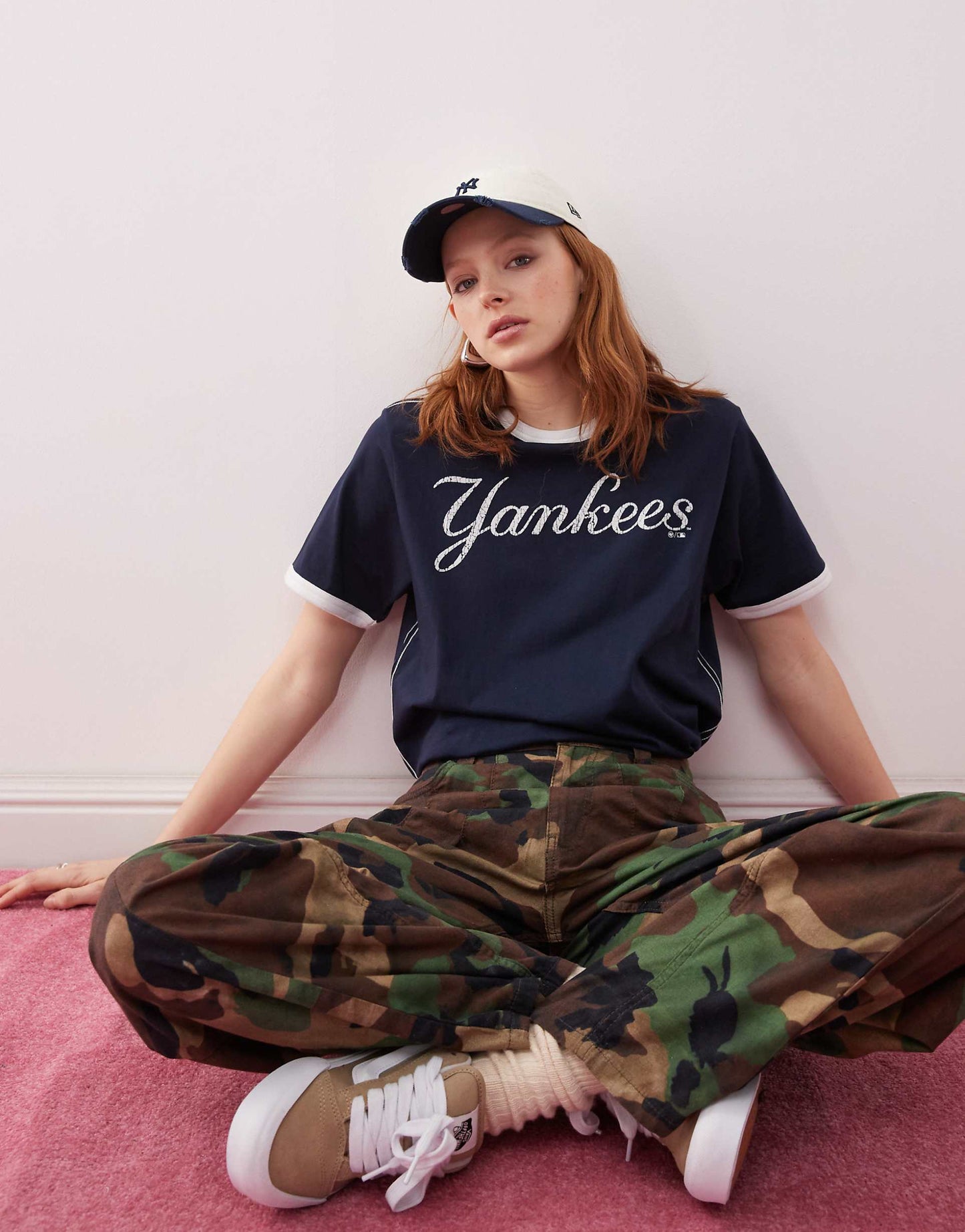 Ny Yankees Script T-Shirt