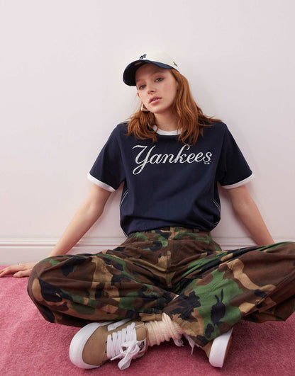 Ny Yankees Script T-Shirt
