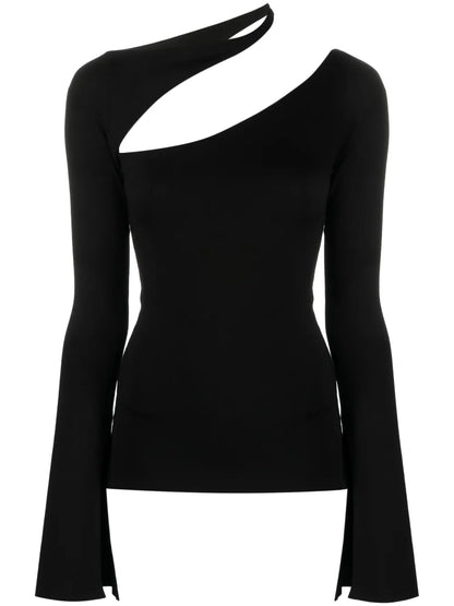 Sandy Cut Out-Detail Blouse