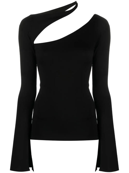 Sandy Cut Out-Detail Blouse