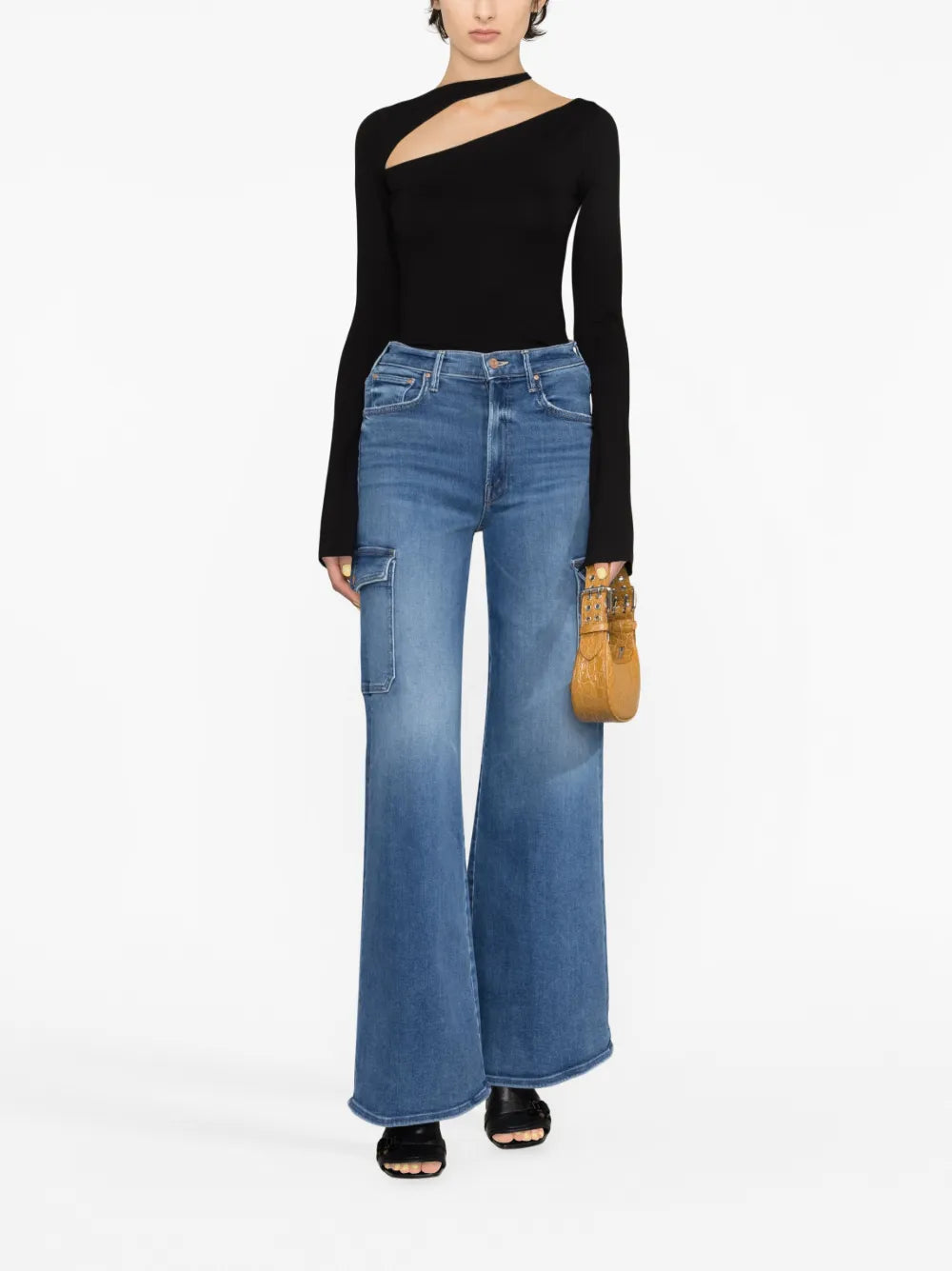 Sandy Cut Out-Detail Blouse