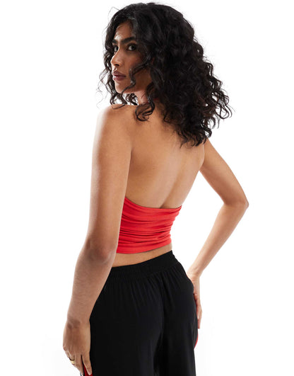 All Day V Neck Halter