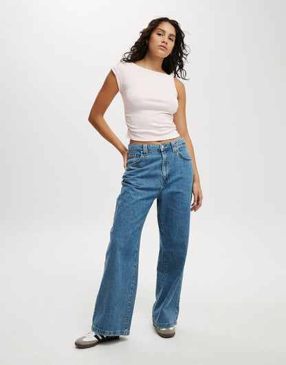 Marlow Knot Shoulder Short Sleeve Top