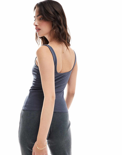 All Day Square Neck Tank