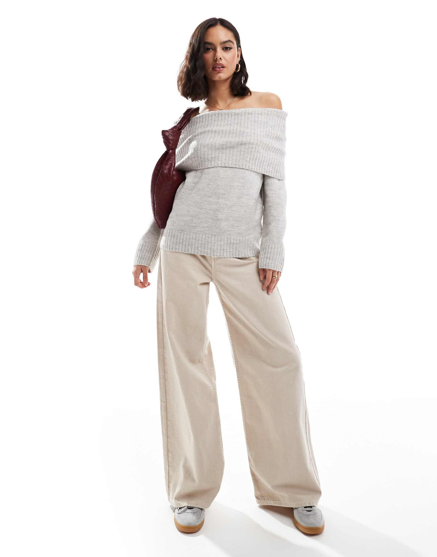 Luxe Off Shoulder Pullover