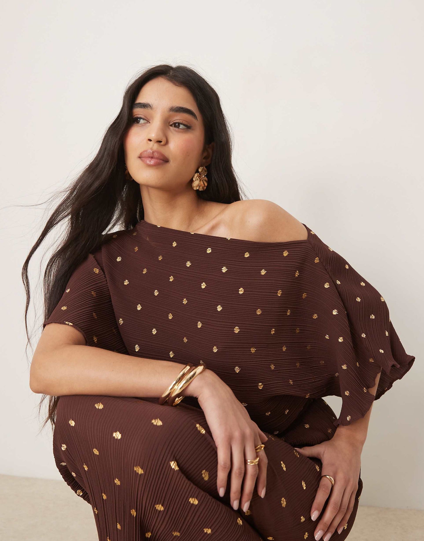 Tilly Off Shoulder Midaxi Dress