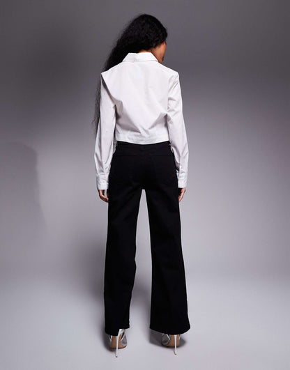 Petite Wide Leg Jean