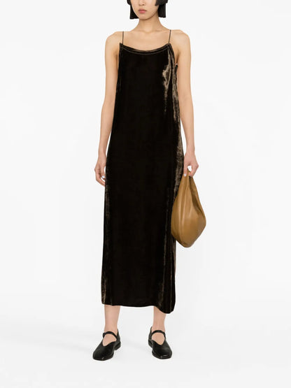 Velvet Midi Dress