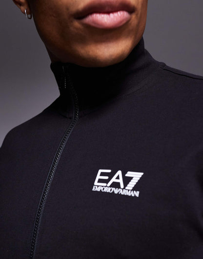 Armani Zip Through Logo Track Jacket