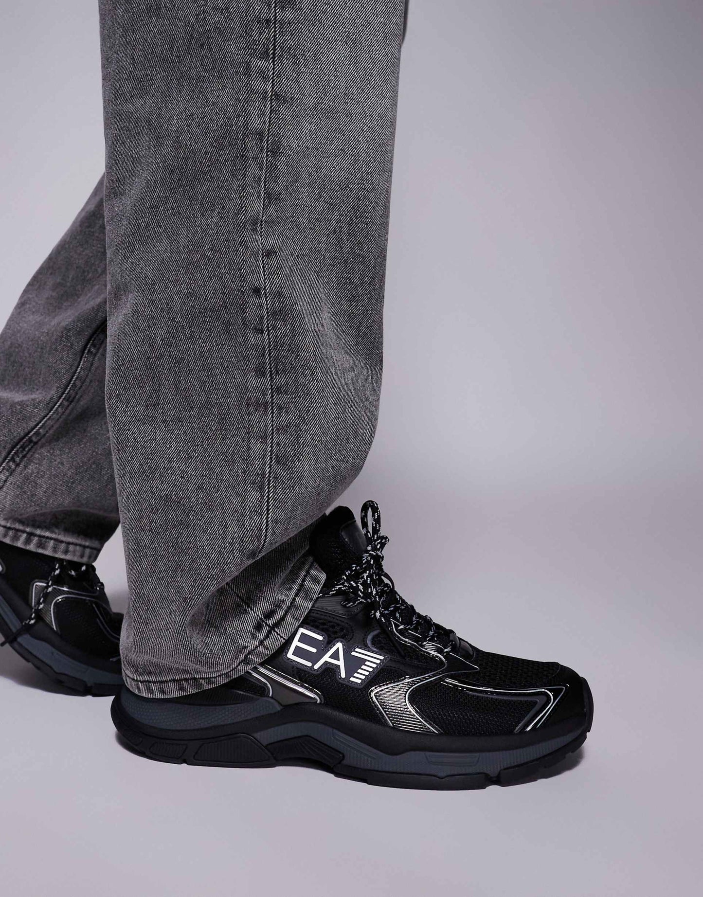 Armani Chunky Logo Trainers