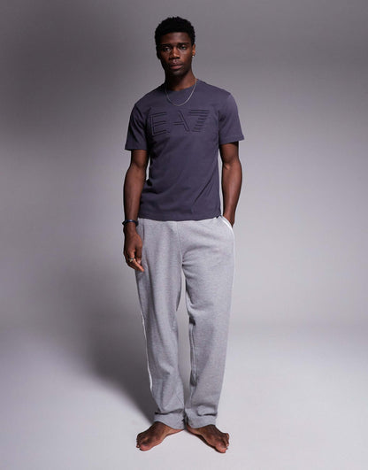 Armani Embossed Central Logo T-Shirt
