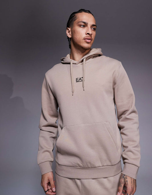 Armani  Central Logo Hoodie Co-Ord