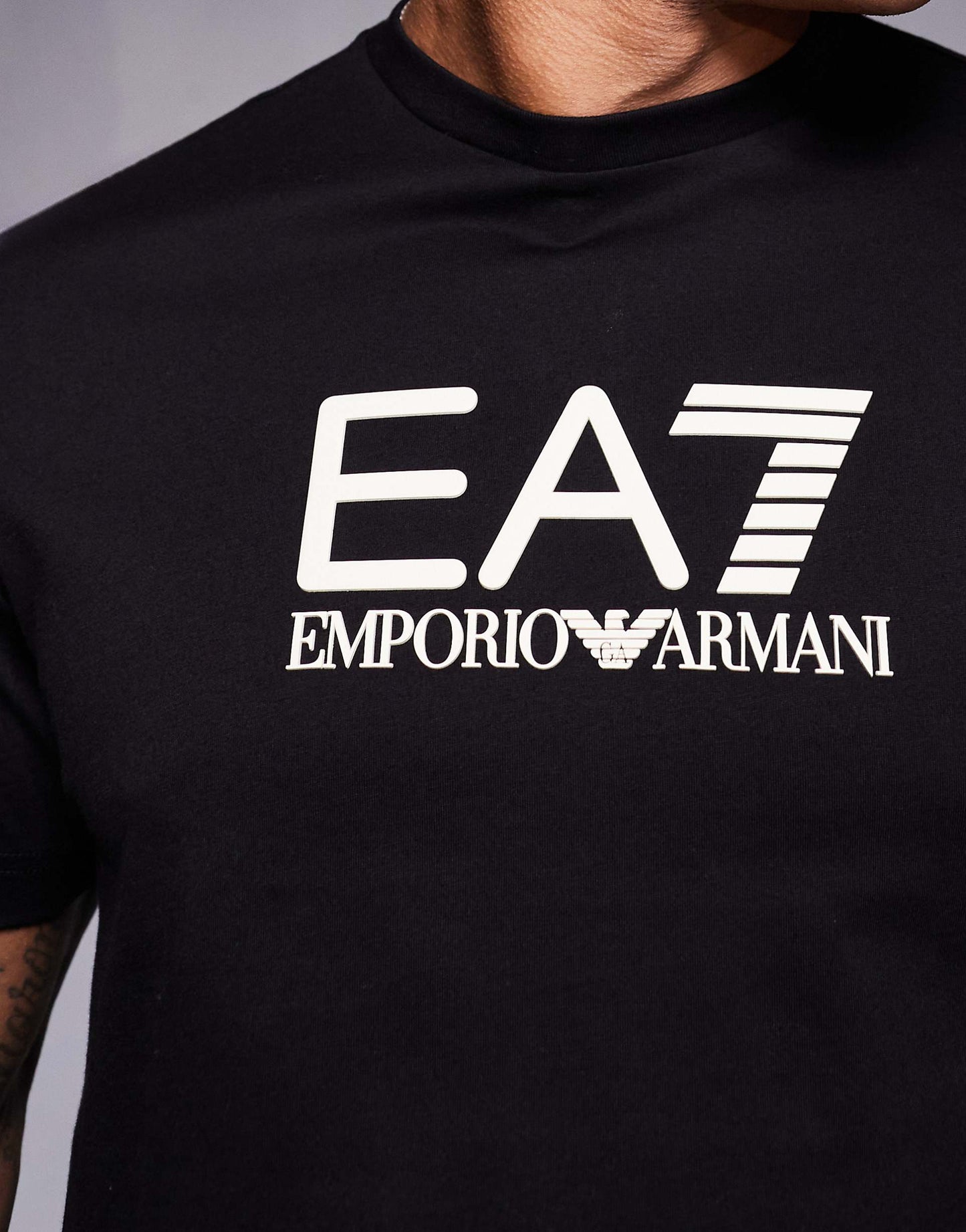 Armani Central Logo T-Shirt