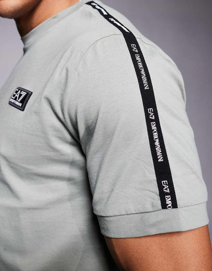 Armani T-Shirt With Logo Tape Detail