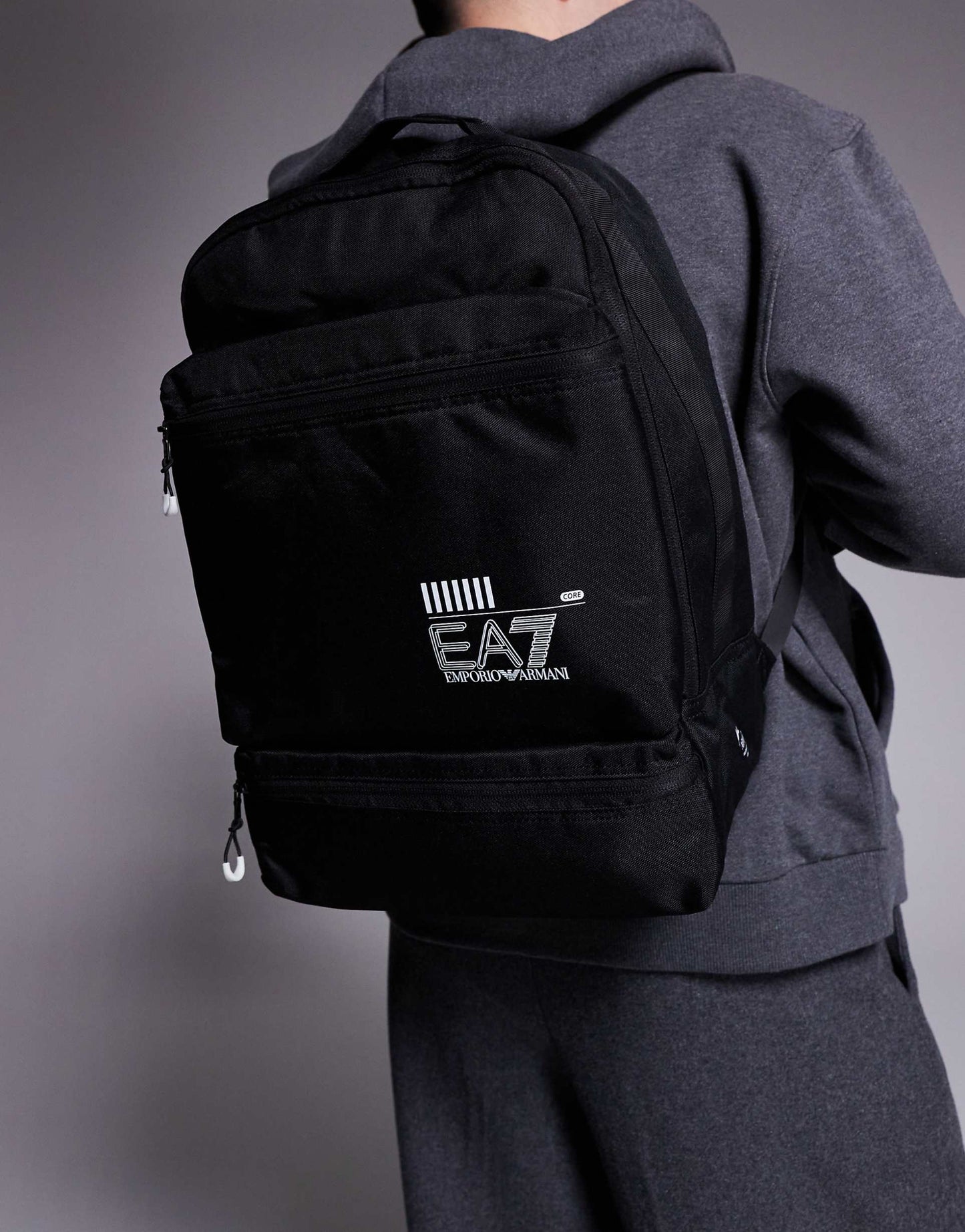 Armani Logo Backpack