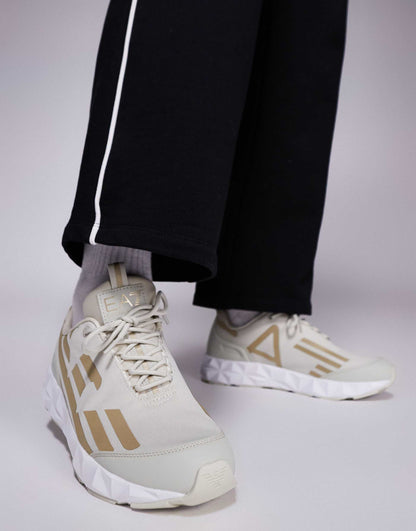 Armani Logo Knit Trainer