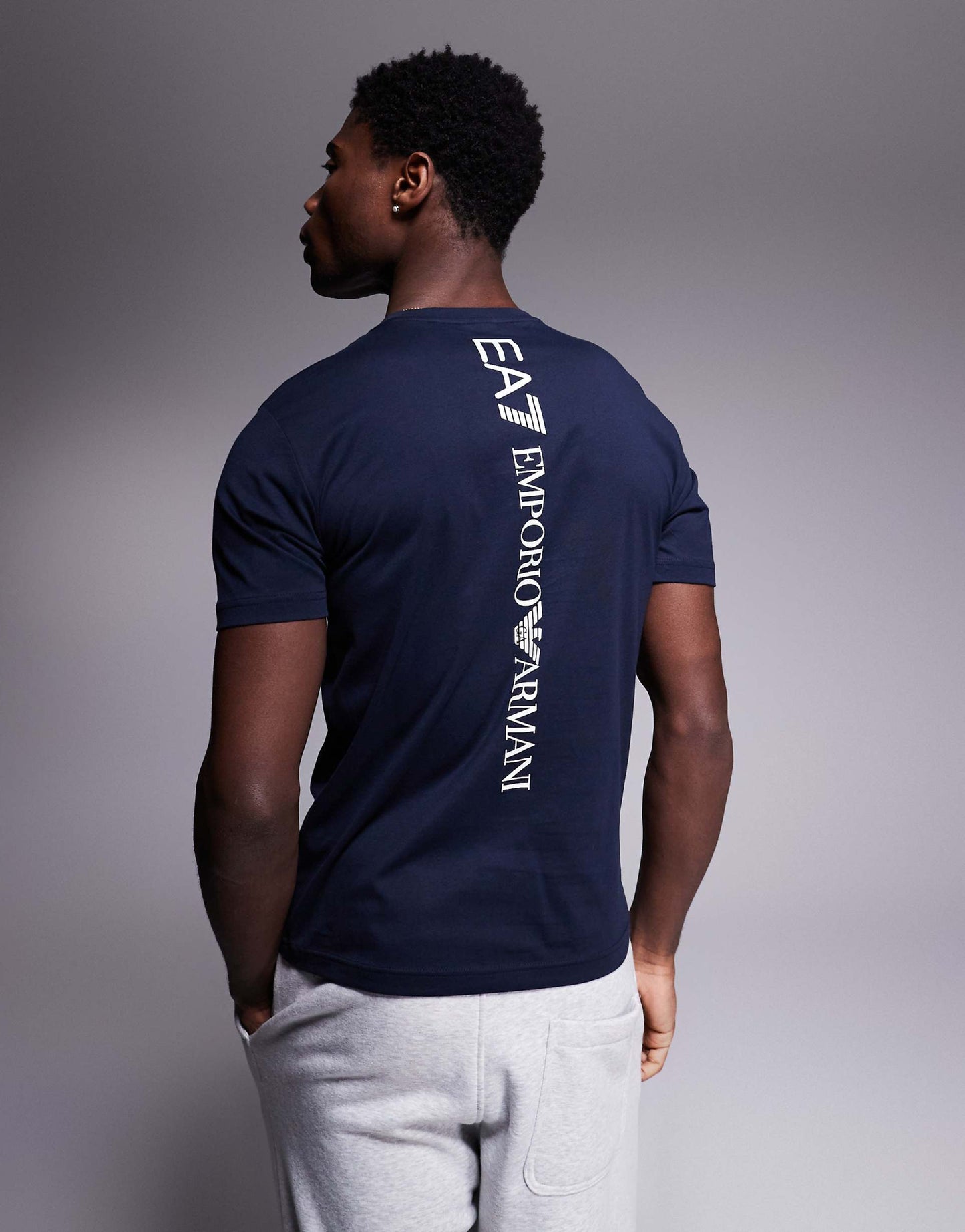 Armani Crew Neck Logo T-Shirt