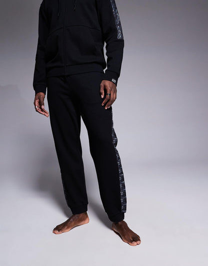 Armani Joggers Co-Ord With Logo Tape Detail