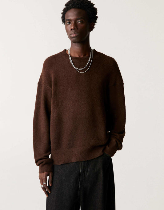 Fluffy Knitted Jumper