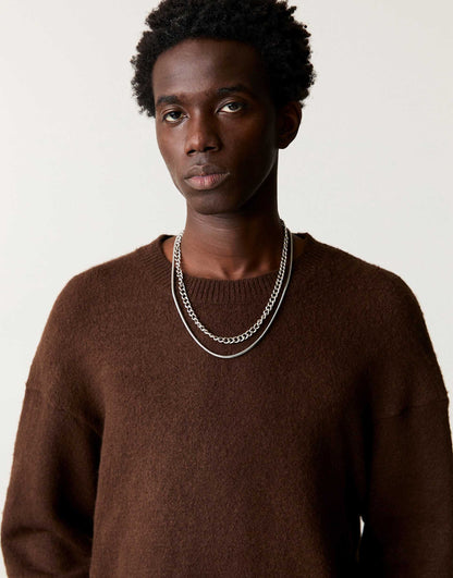 Fluffy Knitted Jumper