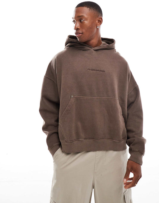 It'S Faith Printed Hoodie