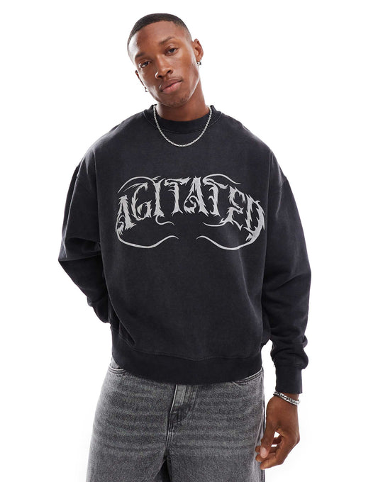 Gothic Printed Sweatshirt