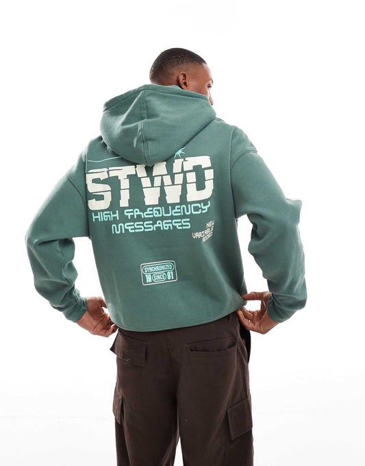Stwd Printed Hoodie