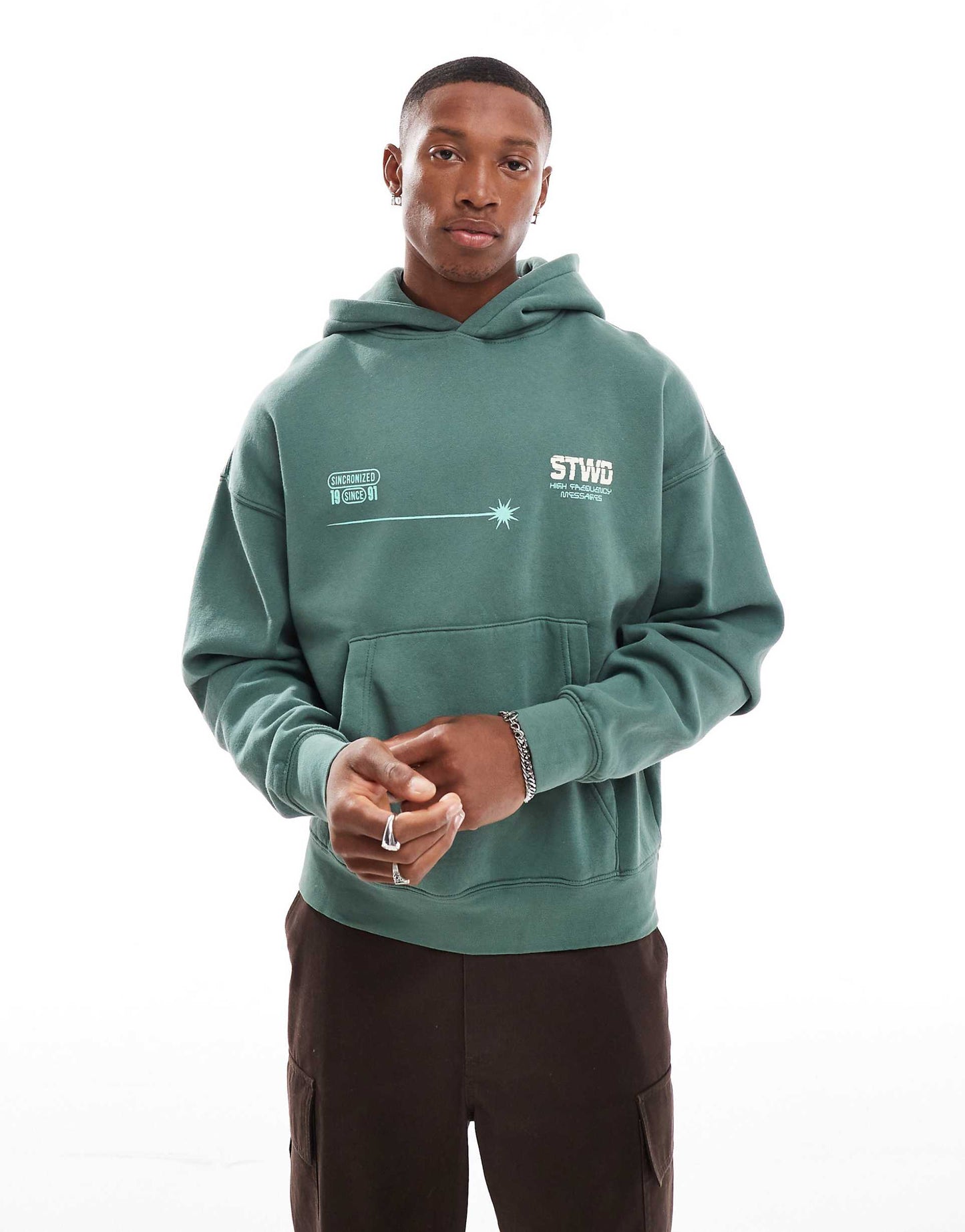 Stwd Printed Hoodie
