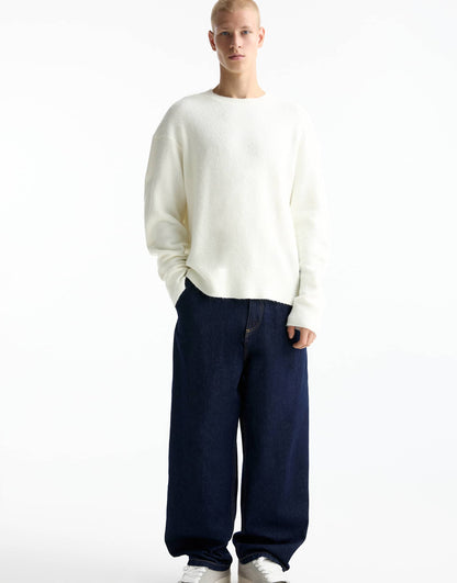 Fluffy Knitted Jumper