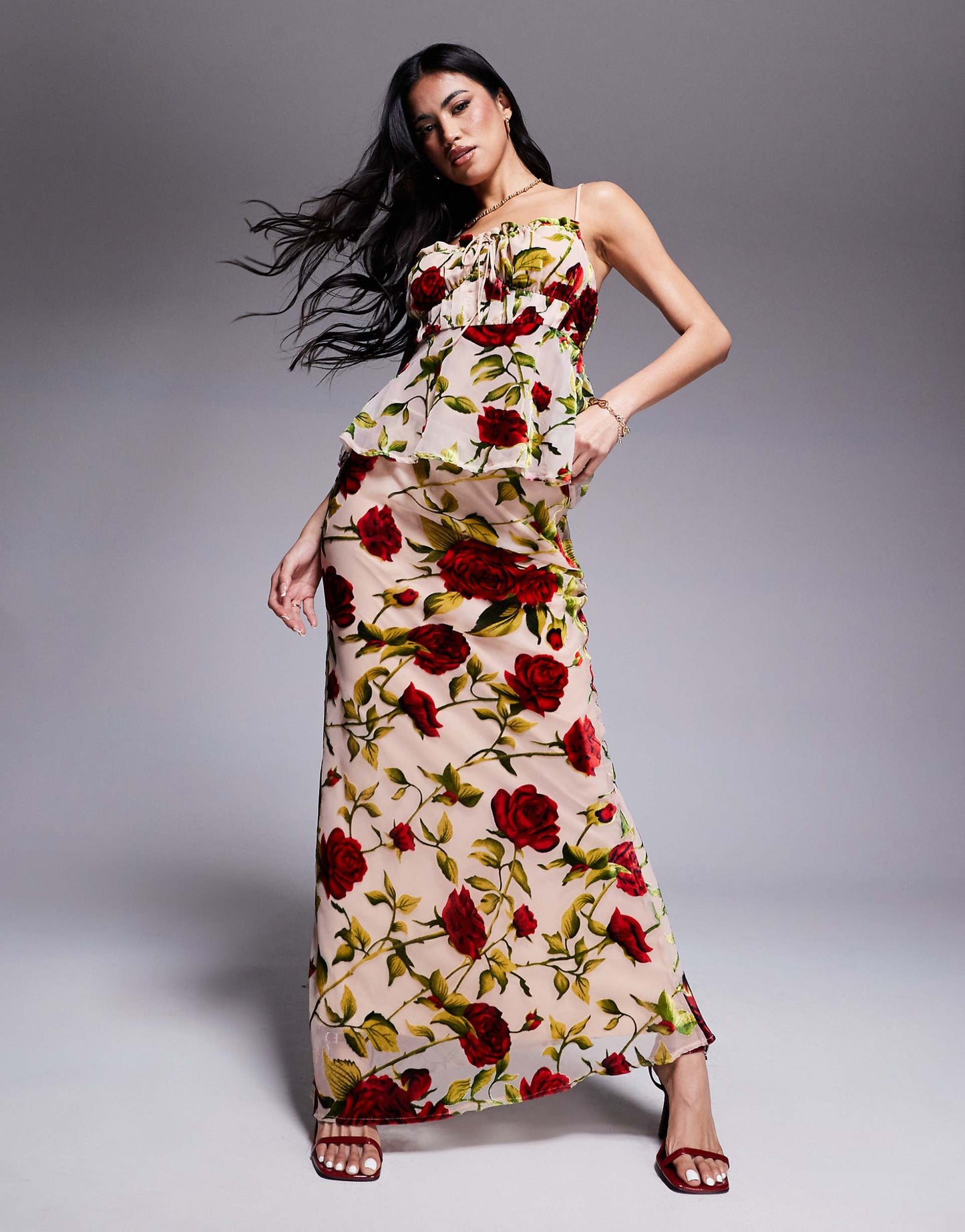 London Maxi Skirt Co-Ord