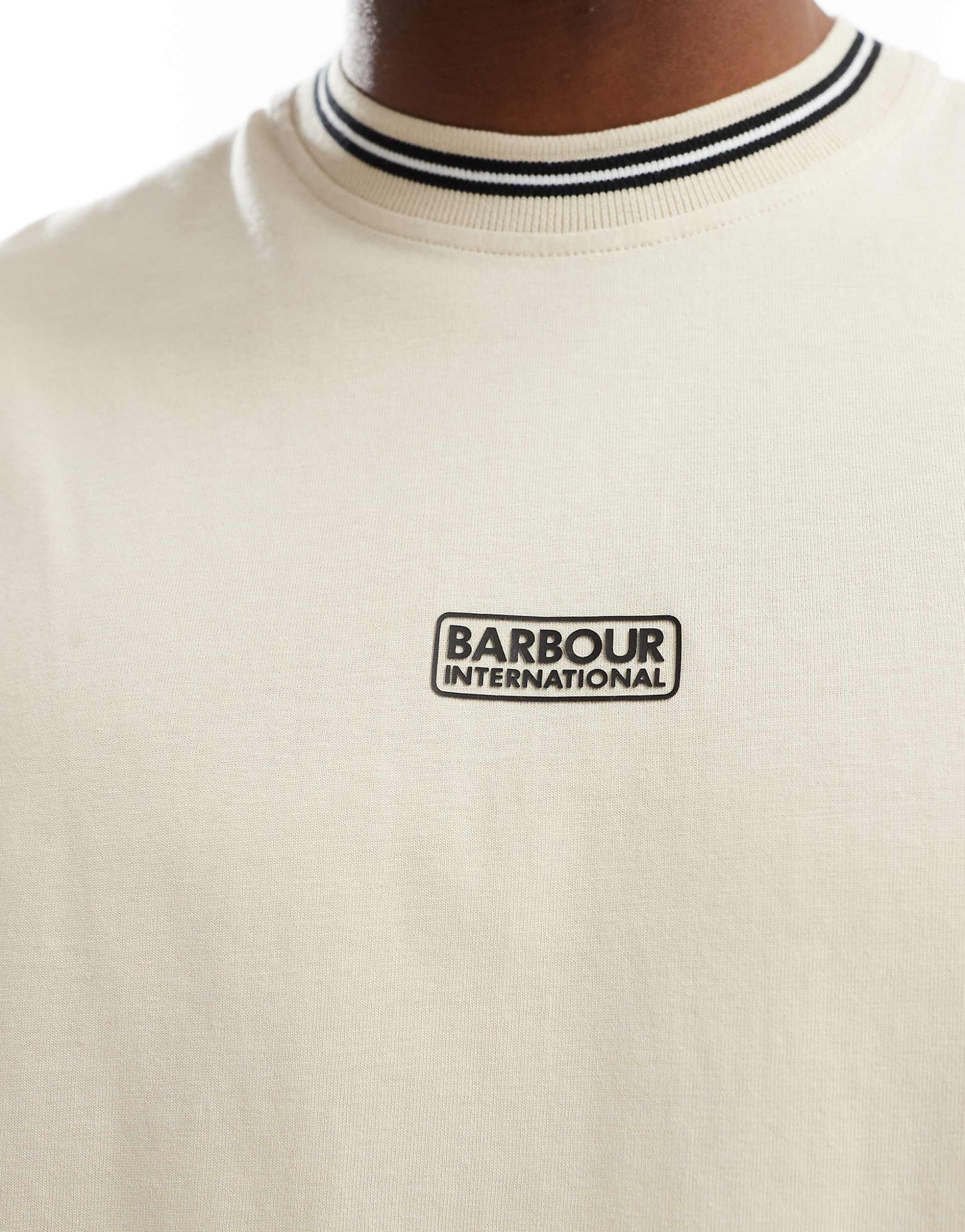 International Central Logo Tipped T-Shirt