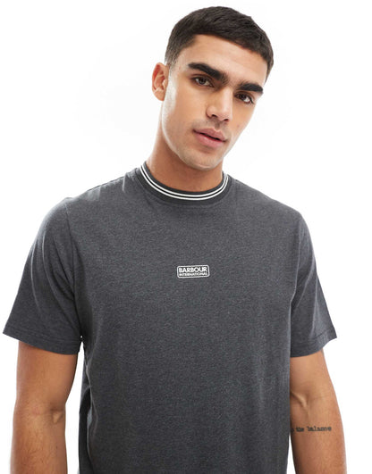International Central Logo Tipped T-Shirt