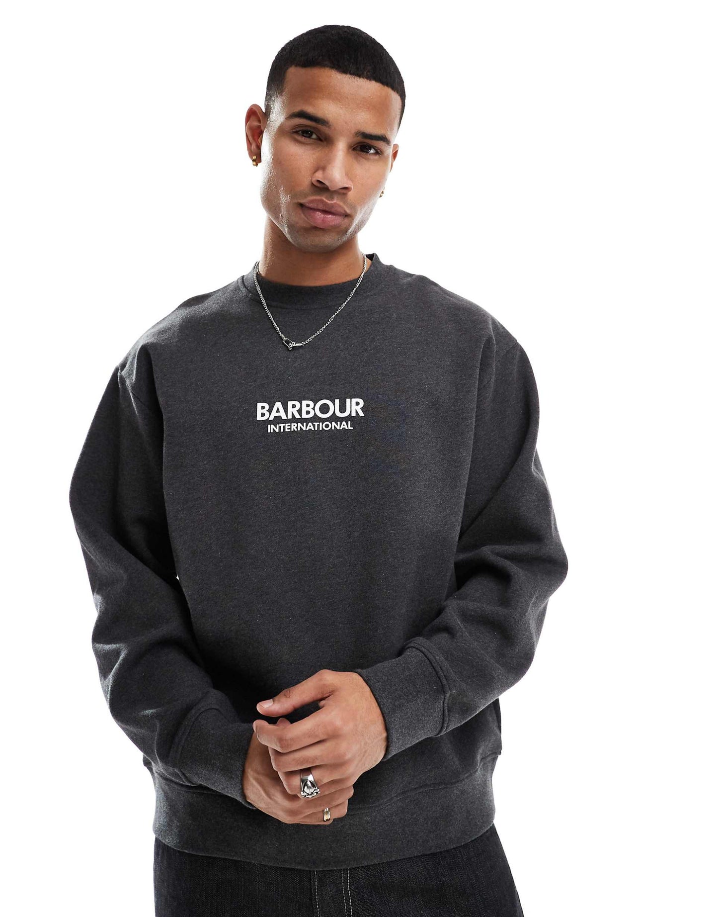 International Formula Oversized Crew Sweatshirt