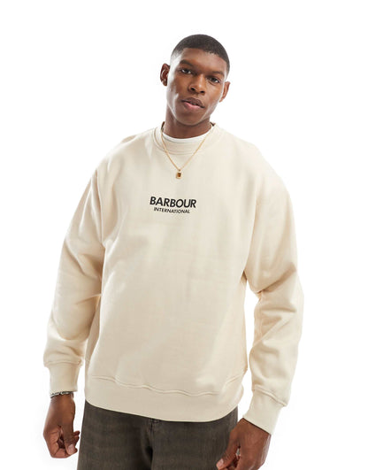 International Formula Oversized Crew Sweatshirt