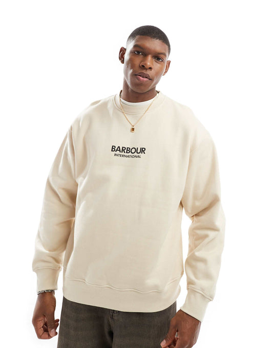 International Formula Oversized Crew Sweatshirt