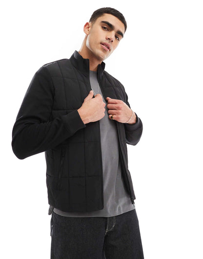 International Otto Baffle Quilt Zip Sweat