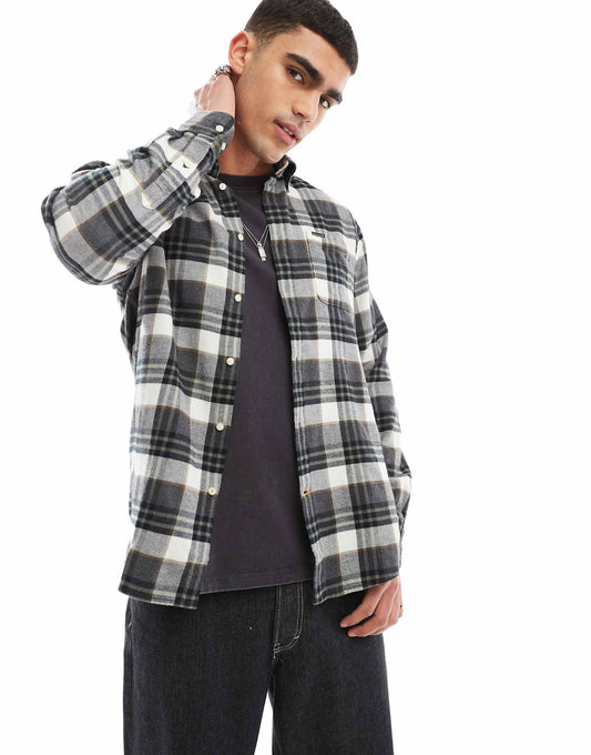 Fallbay Tailored Fit Checked Shirt
