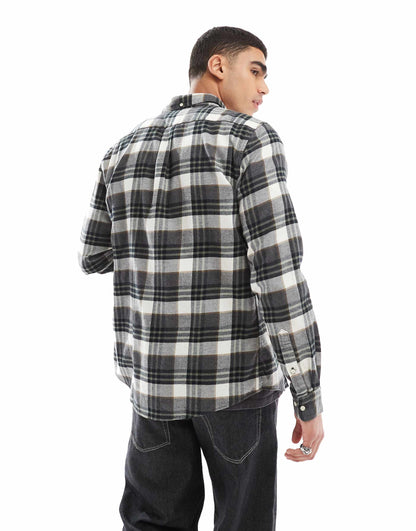 Fallbay Tailored Fit Checked Shirt
