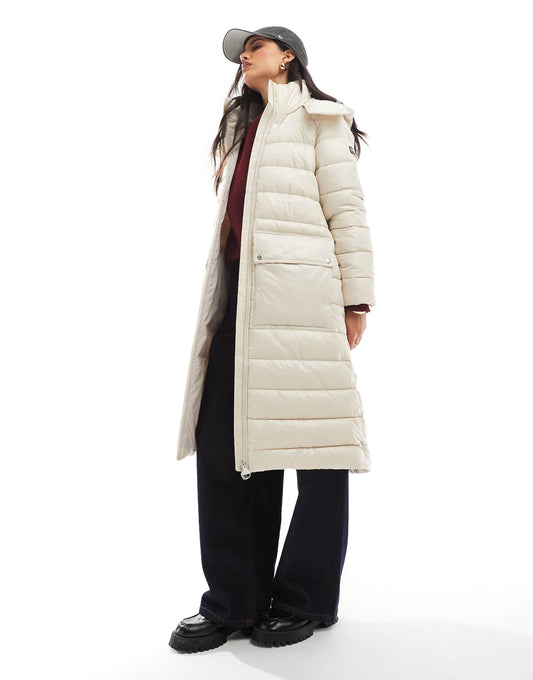 International Aisha Belted Puffer Coat