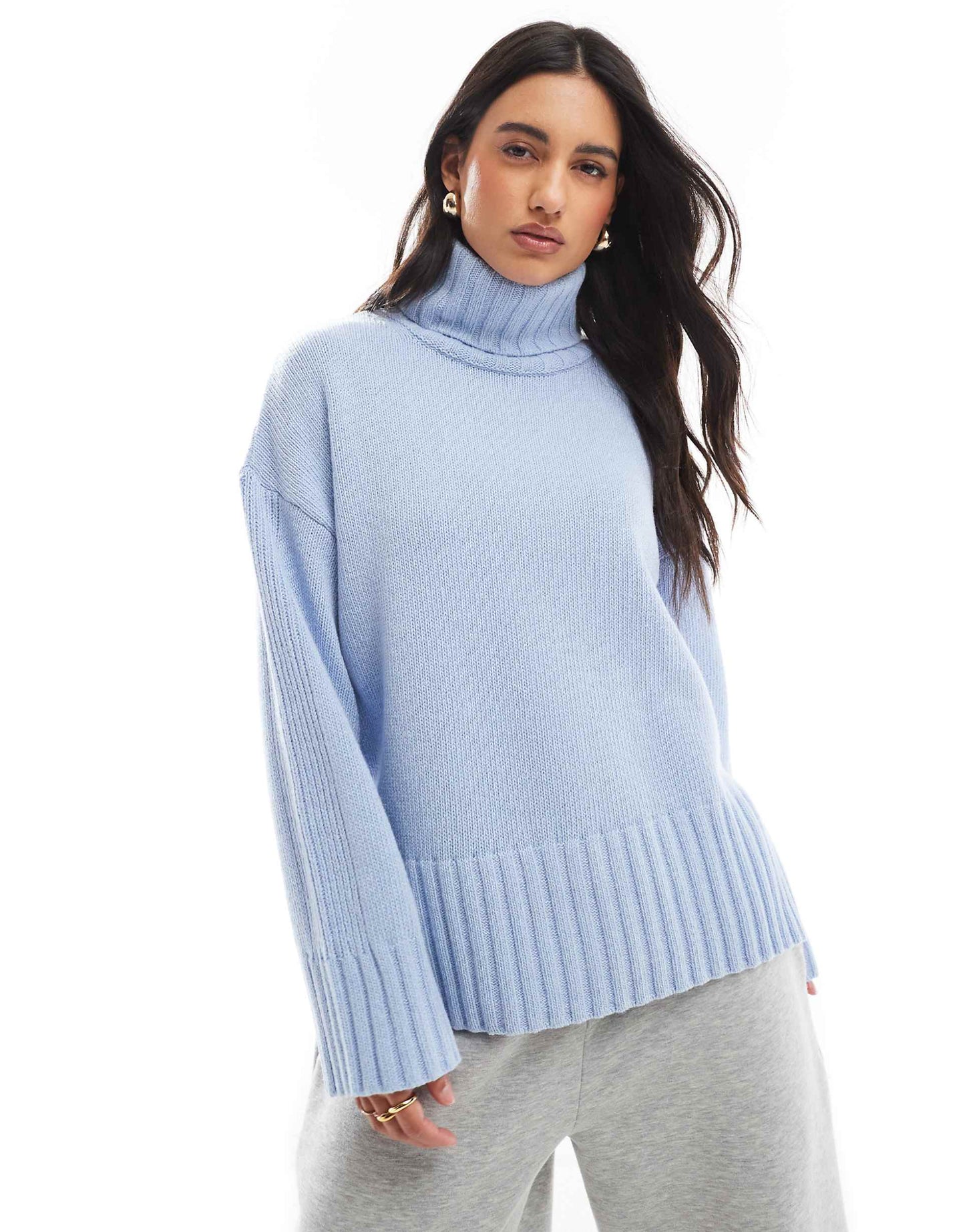 Josephine Roll Neck Knitted Jumper