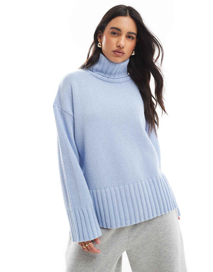 Josephine Roll Neck Knitted Jumper