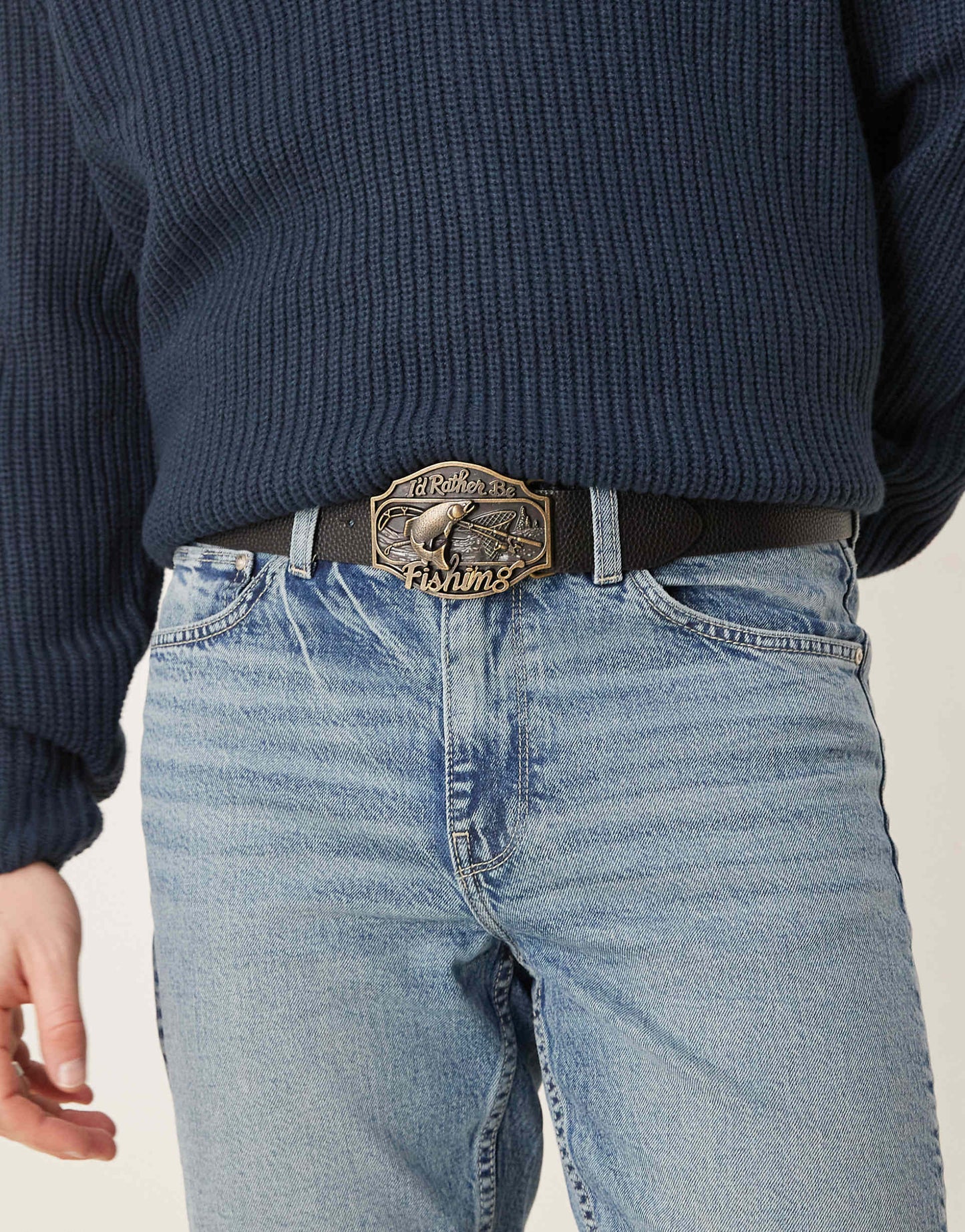 Burnished Buckle Belt